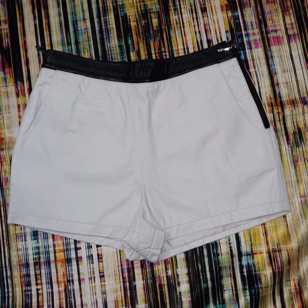 Stella Jamie leather shorts